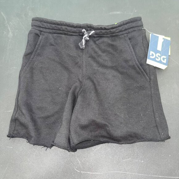 DSG Boys Everyday Short Black Drawstring Shorts‎ Size S - Picture 1 of 10